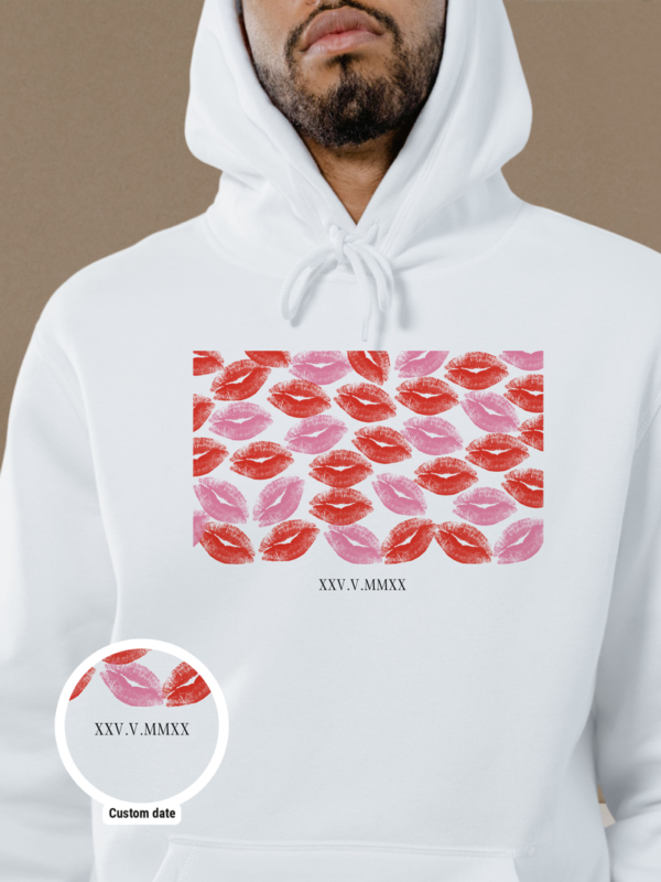 how to make a kiss hoodie for boyfriend, d.i.y gift for boyfriend, birthday gifts for boyfriend