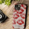 Tough Kisses Phone Case – Custom Lip Prints