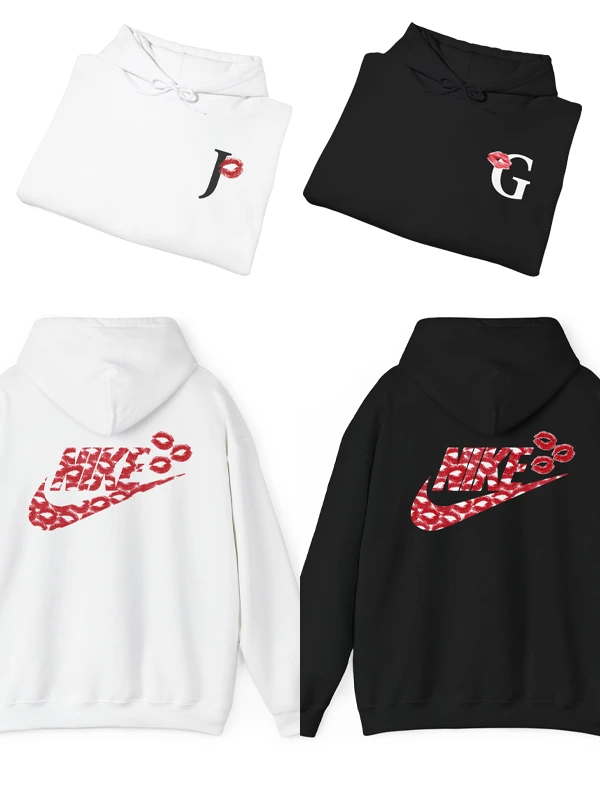 Kiss hoodie, kisses hoodie, how to make kisses hoodie