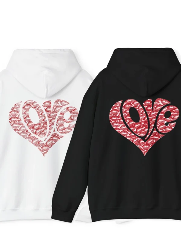 Kiss hoodie, kisses hoodie, how to make kisses hoodie